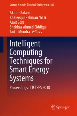 Read: Book Intelligent Computing Techniques for Smart Energy Systems