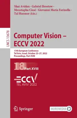 Read: Computer Vision – Book ECCV 2022