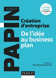 Couverture du livre de Création d'entreprise : De l'idée au business plan