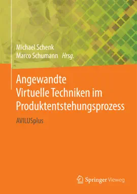 Read: Angewandte Virtuelle Book Techniken im Produktentstehungsprozess