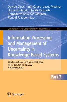 Read: Information Processing and Management of Uncertainty in Knowledge-Based Systems Book