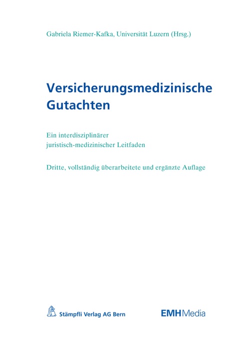 Versicherungsmedizinische Gutachten