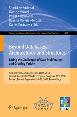 Read: Beyond Databases, Architectures and Structures. Facing the Challenges Book of Data Proliferation and Growing Variety