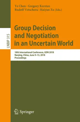 Read: Group Decision and Negotiation in an Book Uncertain World