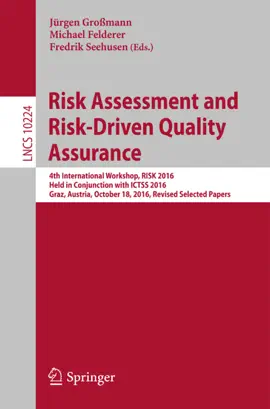 Read: Risk Assessment and Risk-Driven Quality Assurance Book