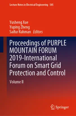 Read: Proceedings of PURPLE MOUNTAIN FORUM Book 2019-International Forum on Smart Grid Protection and Control
