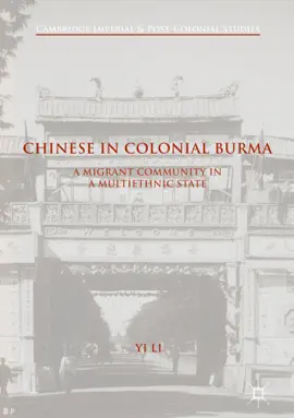 Read: Book Chinese in Colonial Burma