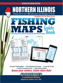 Northern Illinois Fishing Maps Guide Book - Sportsman's Connection
