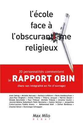 Read: L'école face à l'obscurantisme religieux : le Book rapport Obin