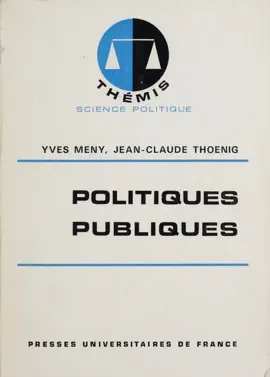 Read: Book Politiques publiques