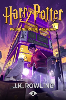 Capa do livro O Prisioneiro de Azkaban de J.K. Rowling