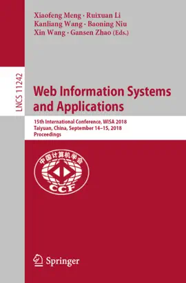 Read: Book Web Information Systems and Applications