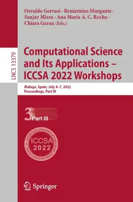 Read: Computational Science Book and Its Applications – ICCSA 2022 Workshops