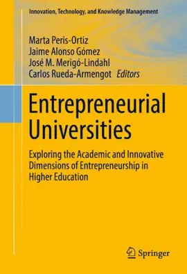 Read: Book Entrepreneurial Universities