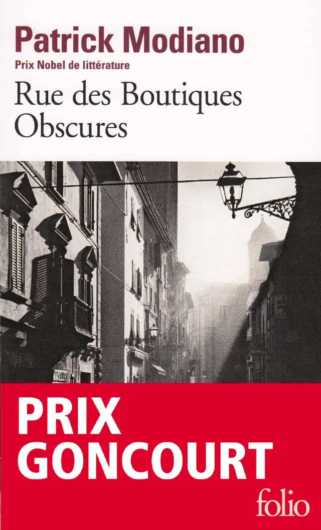 Rue des Boutiques Obscures - Prix Goncourt