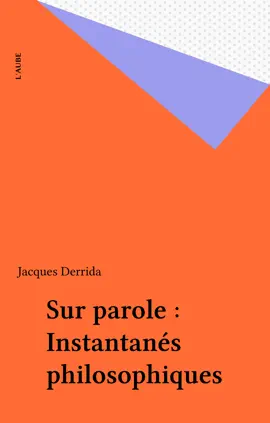 Read: Sur parole : Instantanés philosophiques Book
