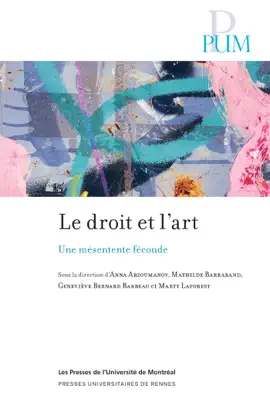 Read: Book Le droit et l'art