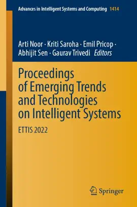 Read: Proceedings of Emerging Book Trends and Technologies on Intelligent Systems