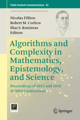 Read: Algorithms and Complexity Book in Mathematics, Epistemology, and Science