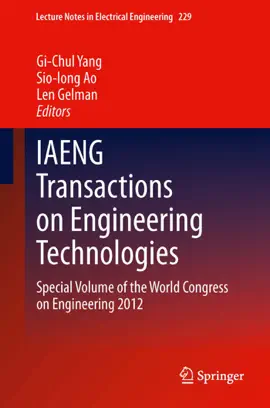 Read: Book IAENG Transactions on Engineering Technologies