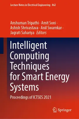 Read: Intelligent Computing Book Techniques for Smart Energy Systems