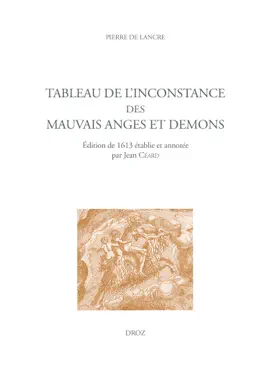 Read: Tableau de l'inconstance des mauvais anges Book et demons