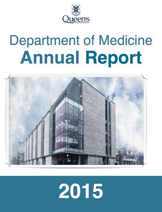 Department of Medicine 2015 Annual Report