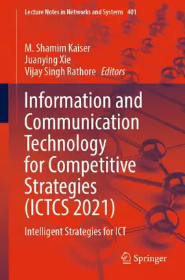 Read: Information and Communication Technology for Competitive Strategies (ICTCS 2021) Book