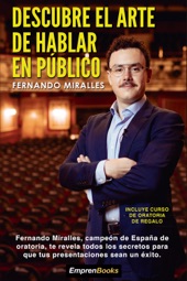 Book cover for Descubre el arte de hablar en público by Fernando Miralles