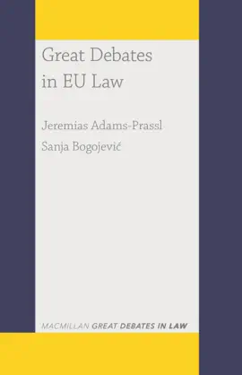 Read: Great Debates in EU Law Book