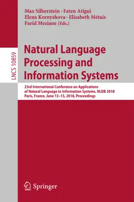 Read: Book Natural Language Processing and Information Systems