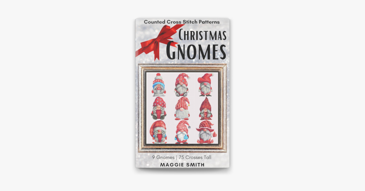 Honey Bee Gnomes  Counted Cross Stitch Pattern Book: Easy, Fast