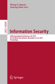 Information Security - Phong Q. Nguyen & Jianying Zhou