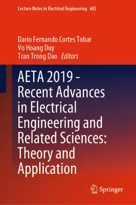Read: AETA 2019 - Recent Advances in Book Electrical Engineering and Related Sciences: Theory and Application