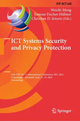 Read: ICT Systems Security Book and Privacy Protection