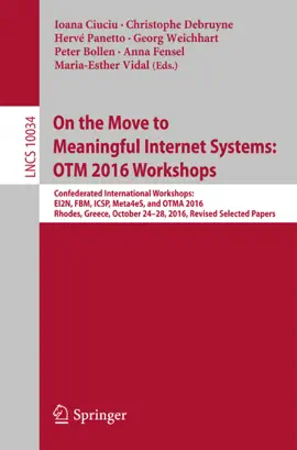 Read: On the Move to Book Meaningful Internet Systems: OTM 2016 Workshops