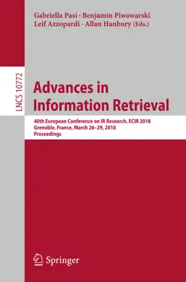 Read: Advances in Information Retrieval Book