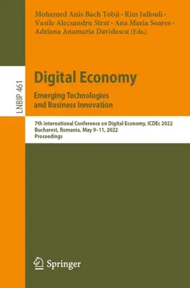 Read: Book Digital Economy. Emerging Technologies and Business Innovation