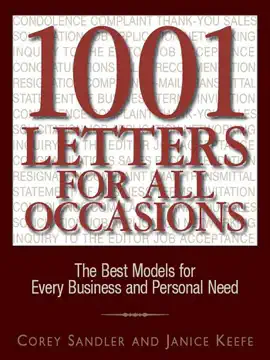 1001 Letters for All Occasions