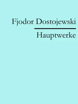 Read: Fjodor Dostojewski: Book Hauptwerke