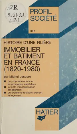 Histoire d'une filière
