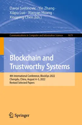 Read: Blockchain and Trustworthy Systems Book