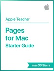 Pages for Mac Starter Guide macOS Sierra