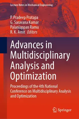 Read: Advances in Multidisciplinary Analysis Book and Optimization