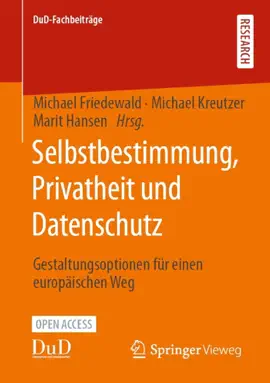 Read: Selbstbestimmung, Privatheit Book und Datenschutz