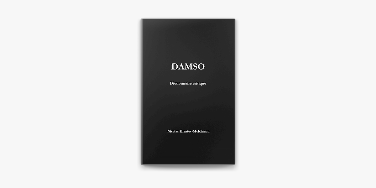 Damso: Dictionnaire critique (French Edition) See more French EditionFrench  Edition