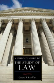 A Student's Guide to the Study of Law
