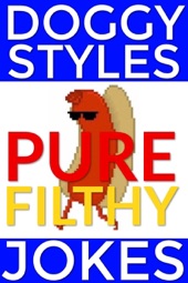 Book cover for Doggy Styles Pure Filthy Jokes by Doggy Styles