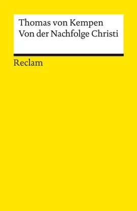 Read: Book Von der Nachfolge Christi
