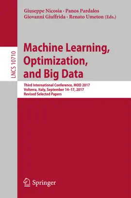 Read: Machine Learning, Optimization, and Book Big Data